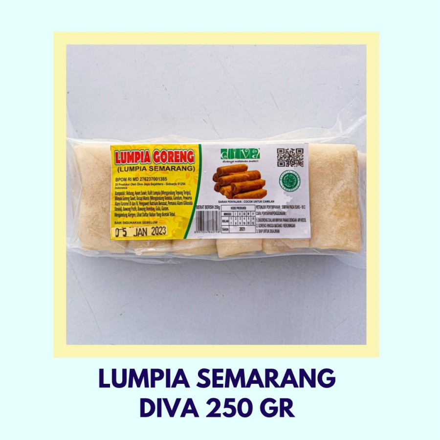 

Lumpia Semarang Diva 250gr