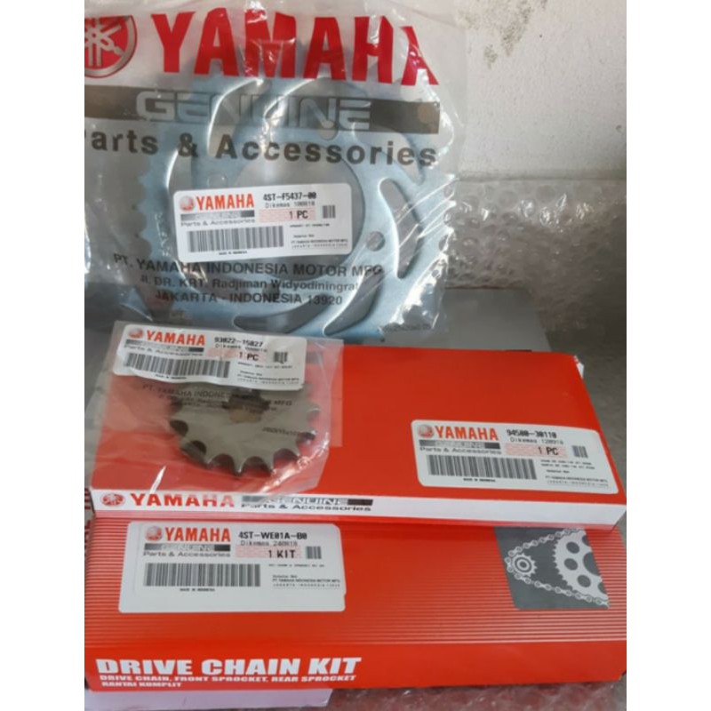 GEAR GIR SET PAKET RX KING RXK ASLI ORI YAMAHA 4ST WE01A B0