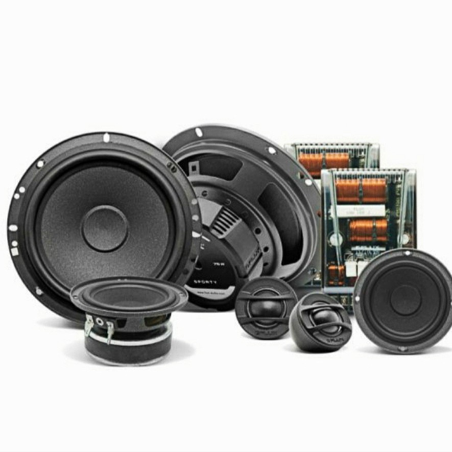Speaker 3way Flux Sporty 360.1 Original Product Germany Speaker 3way Fl