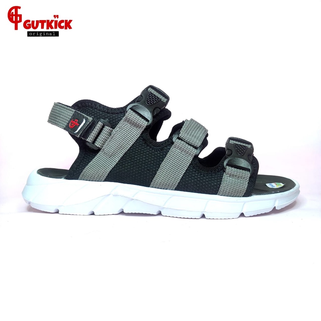 Sandal Gunung Pria Wanita Hiking Original Gutkick 003 Casual Slide Slop Kasual Sendal Cowok Alas Karet Terlaris