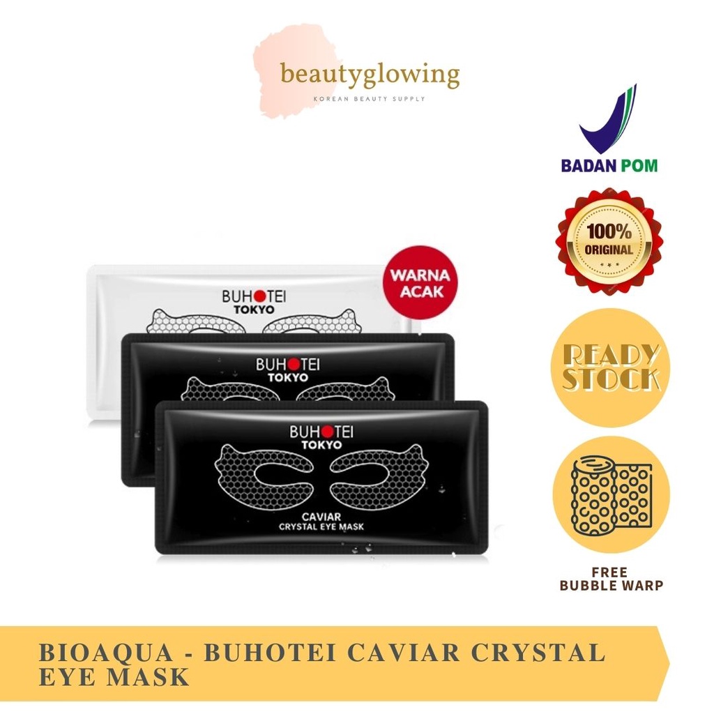 BIOAQUA x BUHOTEI Caviar Crystal Eye Mask