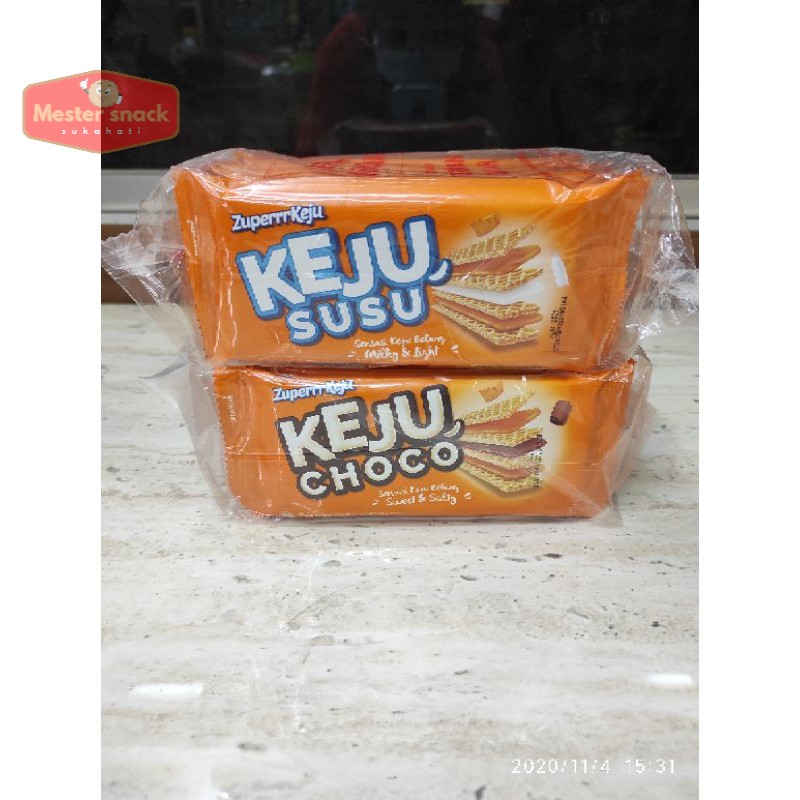 

Zuperrr Keju 20.5 gram (1 pack isi 10 pcs)