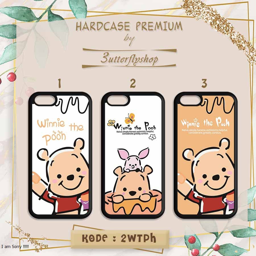 [HARDCASE] Winnie the pooh cartoon case Oppo Vivo Realme Redmi Xiaomi Samsung Iphone