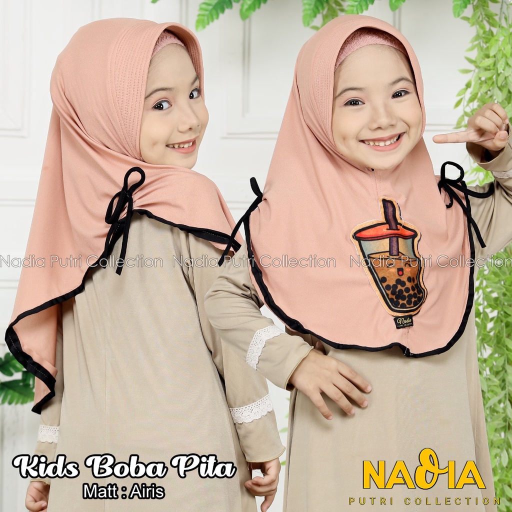 BOBA PITA HIJAB INSTAN ANAK