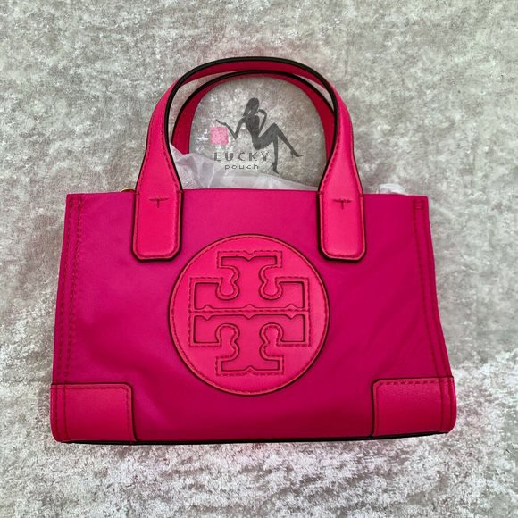 Tory Burch Micro Ella Tote Pink