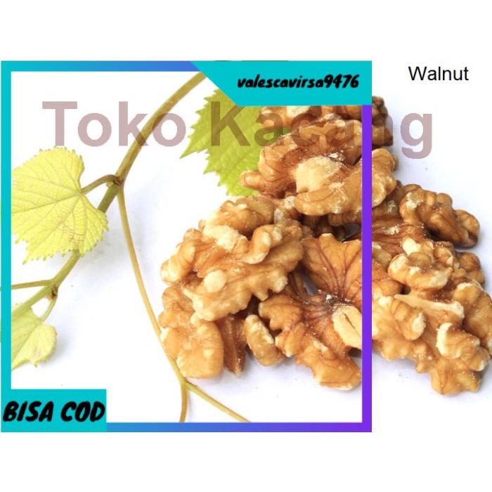 

⭐BISA COD⭐ Kacang Walnut Oven / Matang 100gr