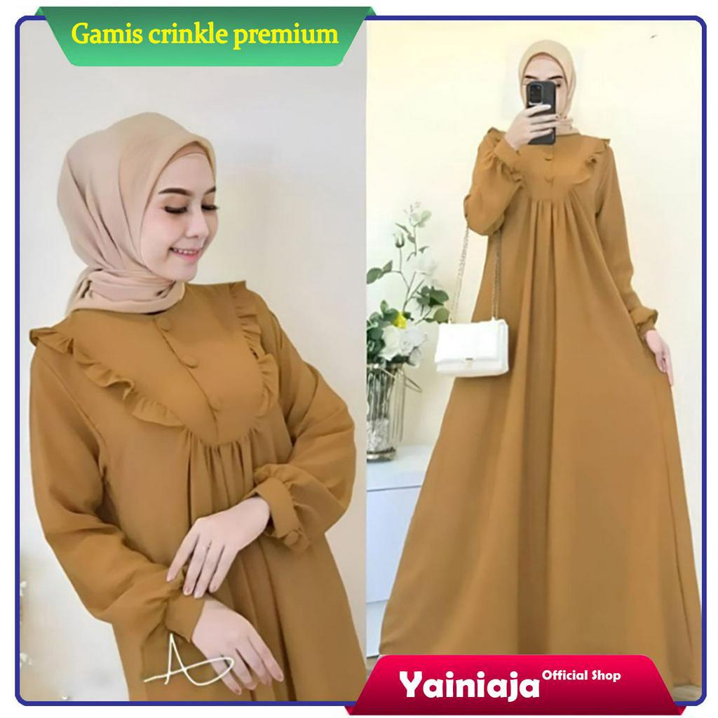 Gamis Crinkle Airfow Premium