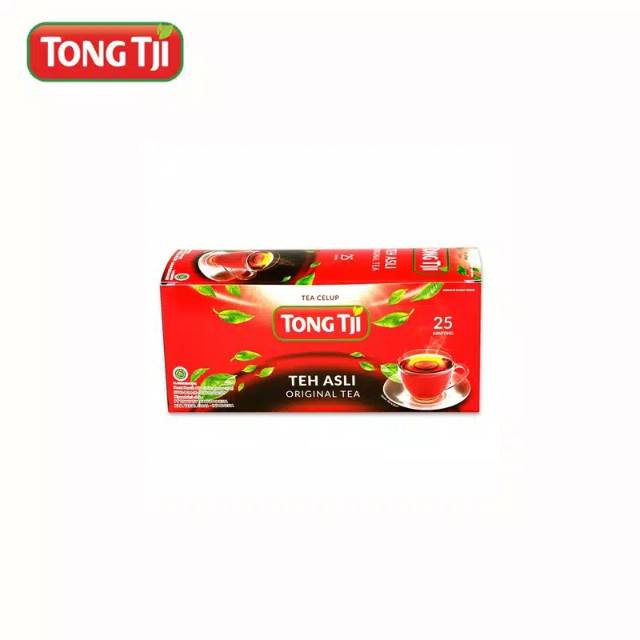 

Teh Celup Tong Tji Original Tea Pack isi 25 x 2 gr