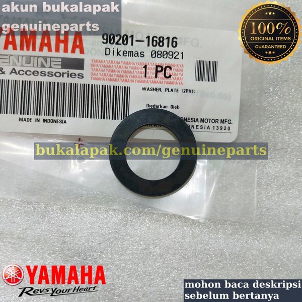 RING BOSH CAM. RING BELAKANG RUMAH ROLLER YAMAHA MIO M3. MIO S. MIO Z. ORI ORIGINAL ASLI YAMAHA