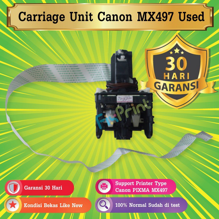 Carriage Unit Canon MX497 Rumah Cartridge MX 497 Home Carriage PG 745 CL 746