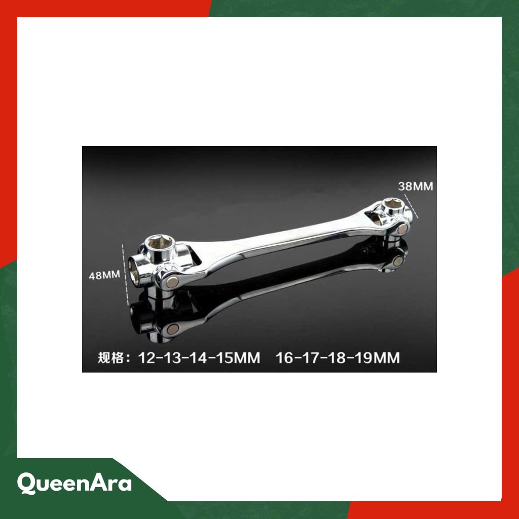 Kunci Pas 8in1 Hexagon Wrench with Powerful Magnet - LJ21