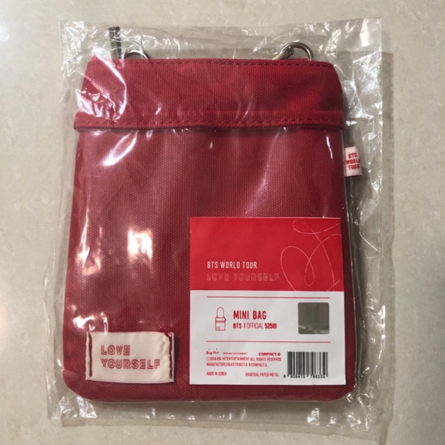 [PELUNASAN] BTS Love Yourself Official MD Mini Bag