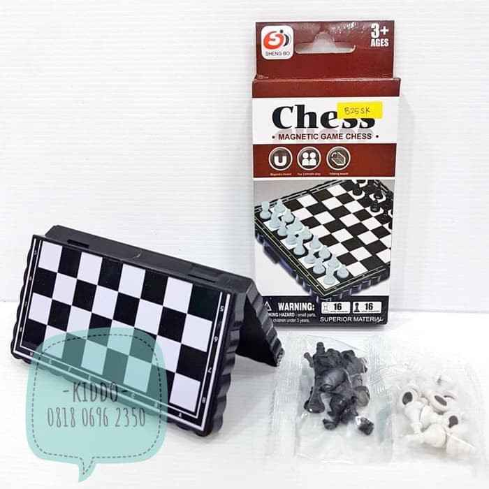 Catur - Papan Catur Magnet - B