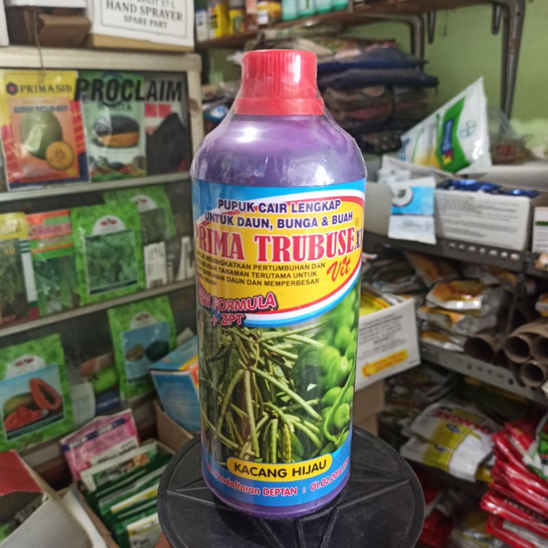 PRIMA TRUBUS 1 LITER PUPUK CAIR LENGKAP UNTUK DAUN, BUBGA DAN BUAH