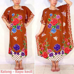 Batik Hengky   Kalong  Kupu kecil    Baju Wanita Tidur Hamil Muslim Kebaya Pakaian Daster Dress Set