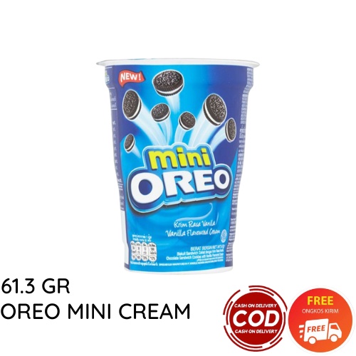 OREO MINI CREAM &amp; CHOCOLATE 61.3 GR