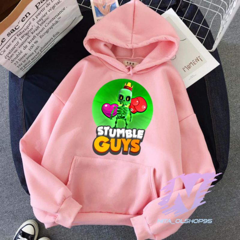 Hoodie anak stumble guys karakter spesial