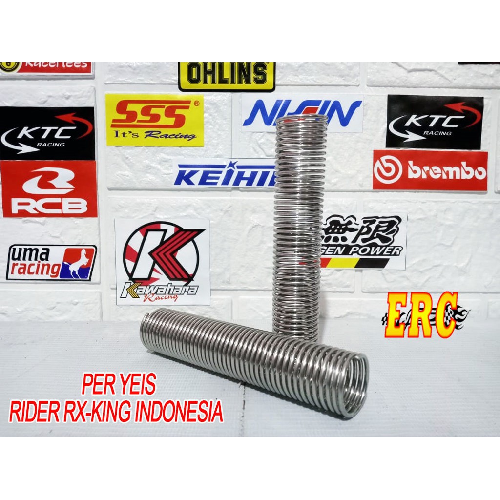 PER YEIS STAINLESS 304 SPRING COMPRESSIN RXK RXS RX-KING ANTI KARAT