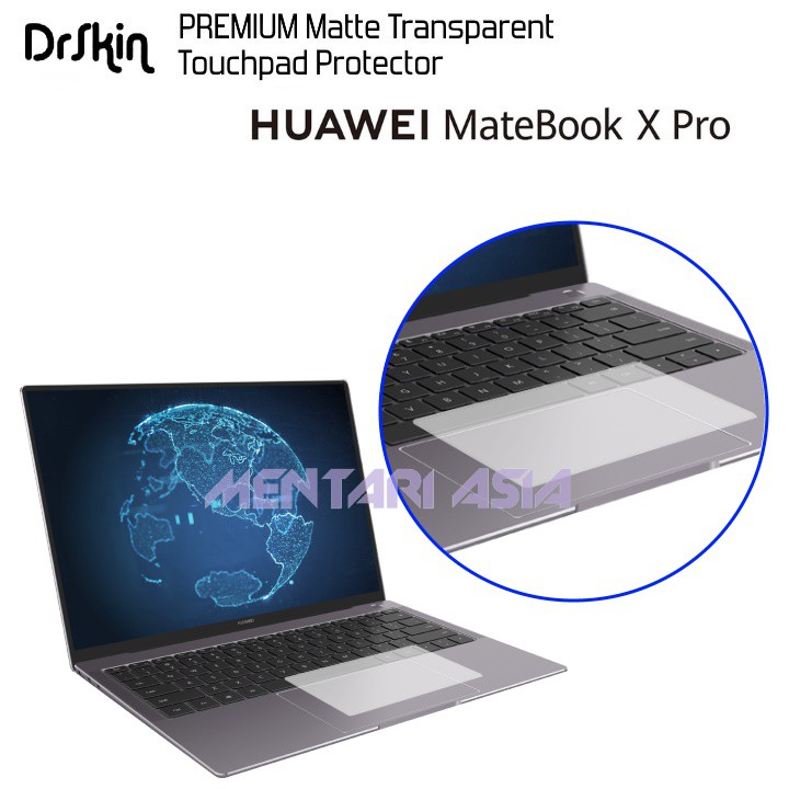 Touchpad Protector HUAWEI MateBook X Pro - DrSkin MATTE Translucent Vinyl