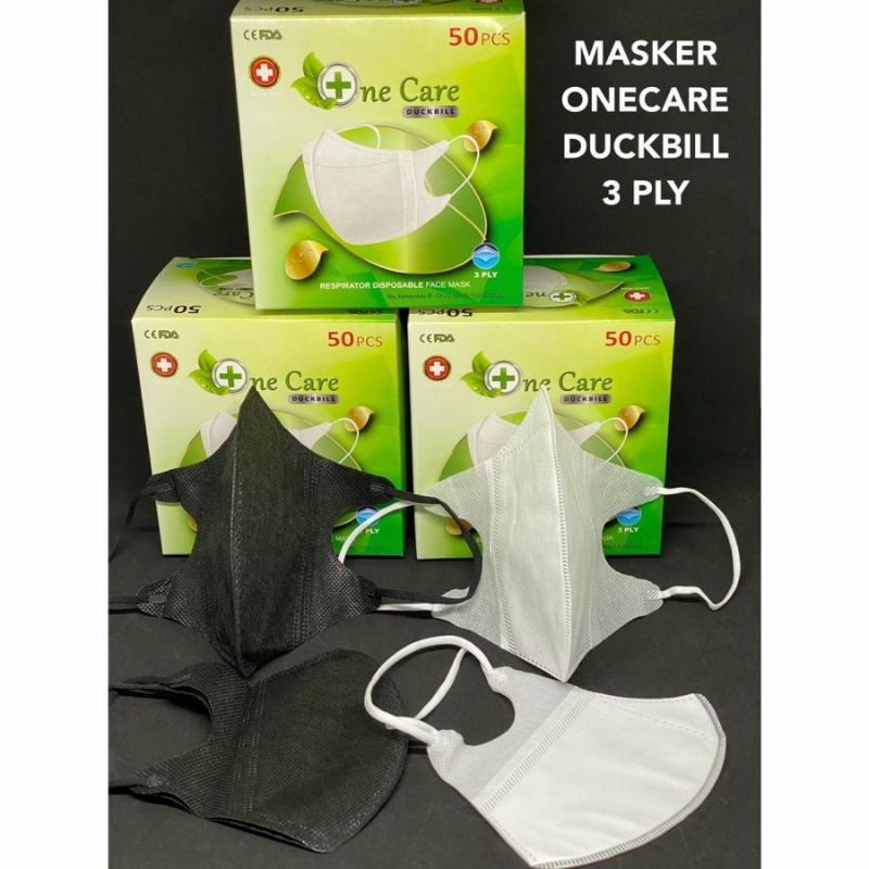 Masker Duckbill 3 ply isi 50 pcs