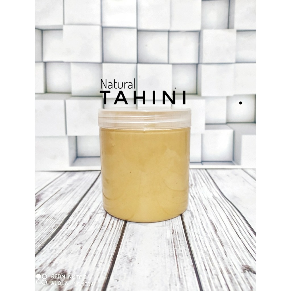 Natural Tahini 500gr, Pasta Wijen, Sesame Seed Paste Unsweetened