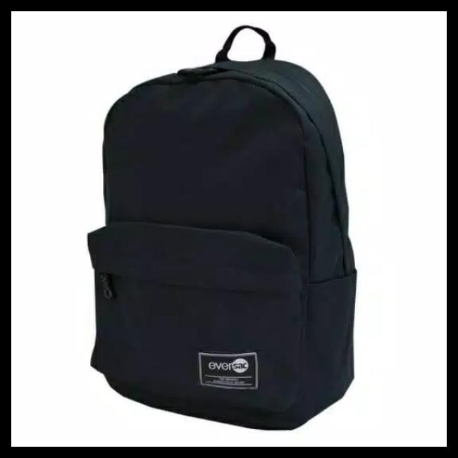 Tas Pria Wanita Eversac Backpack Neo II Ace Black