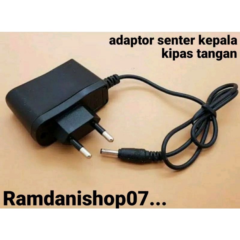 Chargeran senter swat/ adaptor senter kipas tangan dll