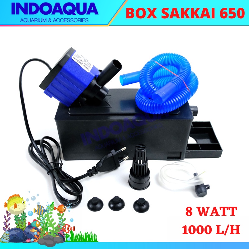 Jual Filter Aquarium Mini Mesin Pompa Filter Air Aquarium Aquascape