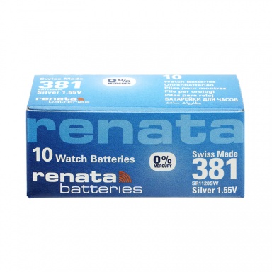 BATERAI / BATTERIES RENATA 381 SR1120SW SWISS MADE ORIGINAL