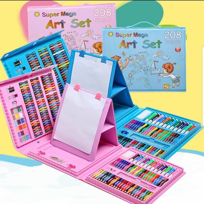 

TERLARIS Crayon Set Anak Bonus Kertas Gambar 20pc