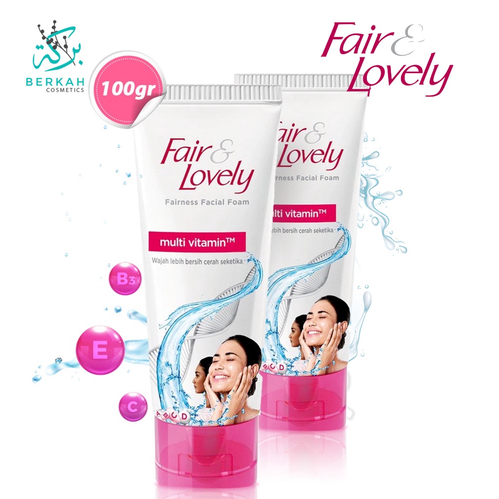 Fair &amp; Lovely Facial Foam Multivitamin 100gr