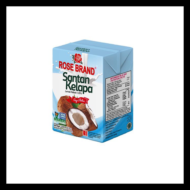 

Ready Stock Santan Kelapa Rose Brand 200 Ml Terjamin