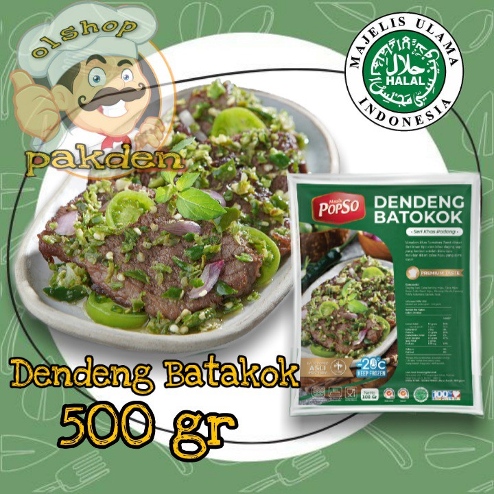 

DENDENG BATAKOK BY POPSO / LAUK PAUK / OLSHOP_PAKDEN