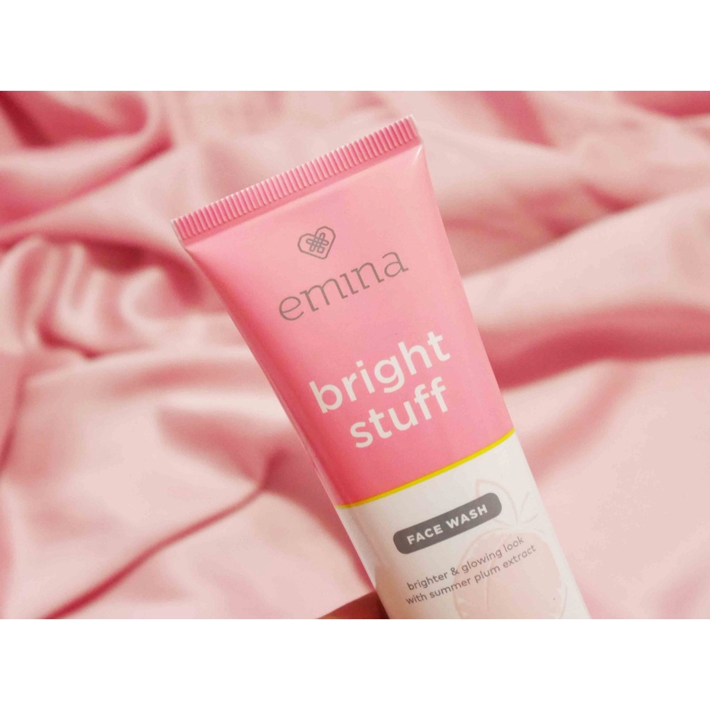 SHABRINA_FASHION Emina Bright Stuff Face Wash 50ml/ 100 ML TERMURAH!!