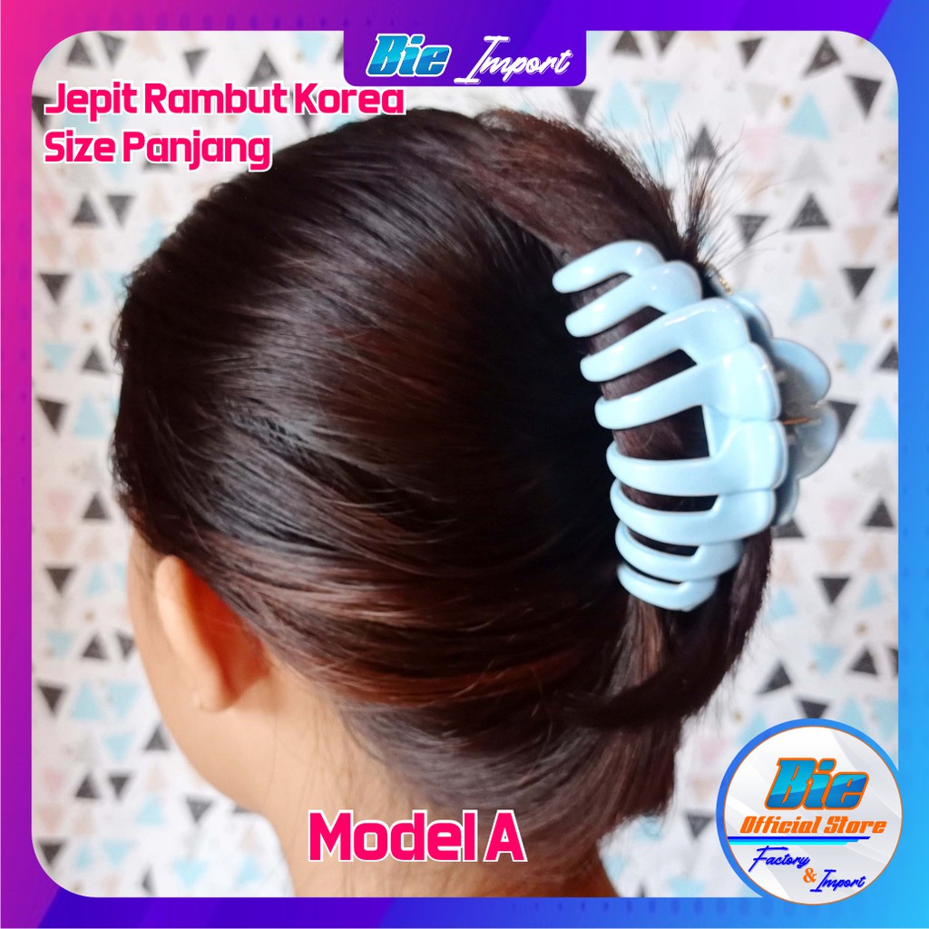 Jepit Rambut Korea Size Besar Impor Best Seller