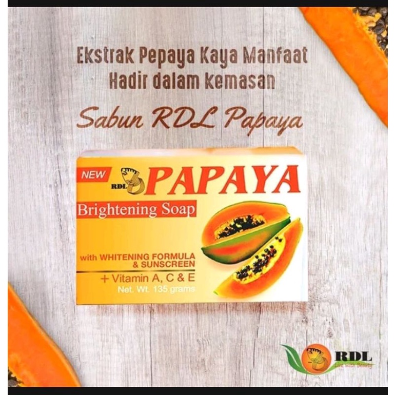 Sabun RDL pepaya asli