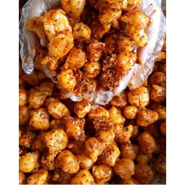

Siomay mini kering pedas gurih daun jeruk isi 1kg
