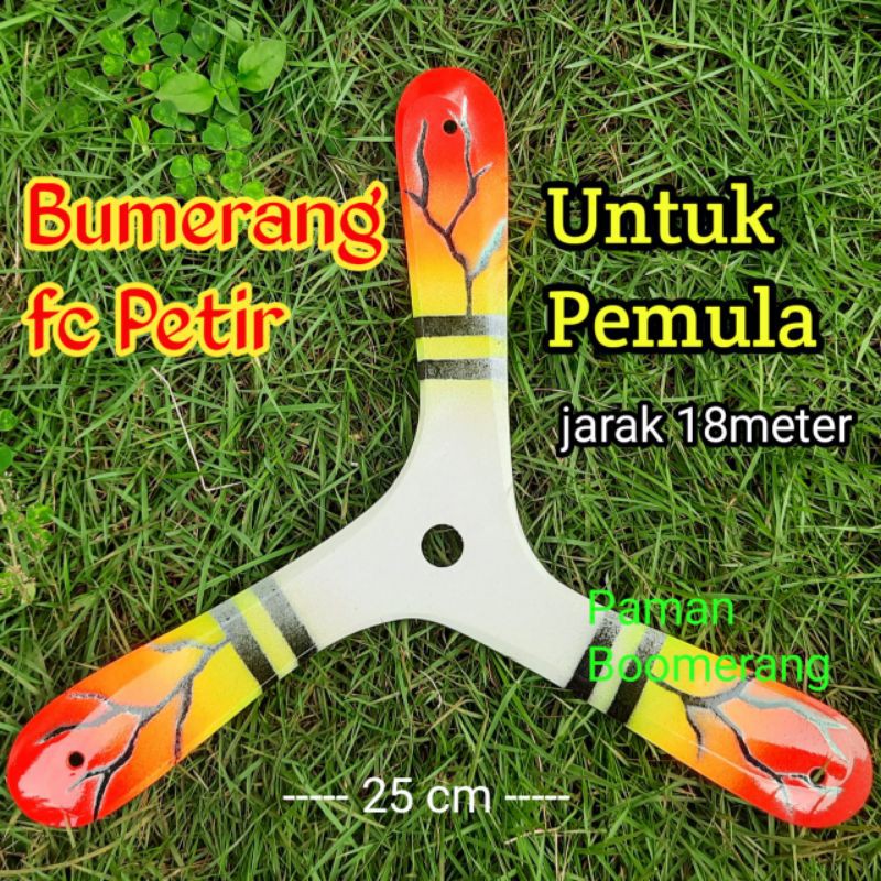 Boomerang Fast Catch (FC) petir pemula