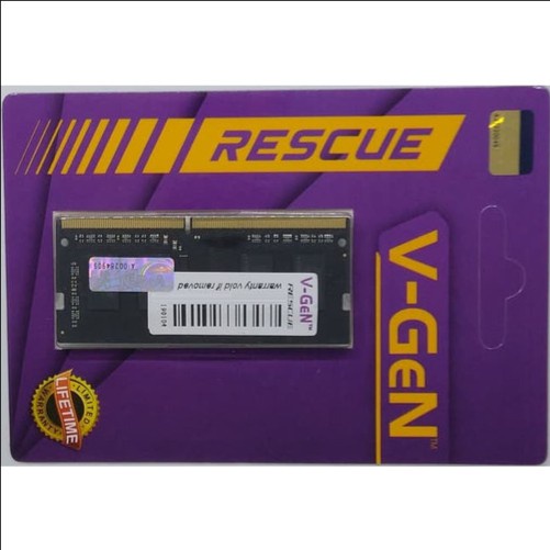 Memoryram V-GeN Rescue SO-DIMM DDR4 8GB PC19200