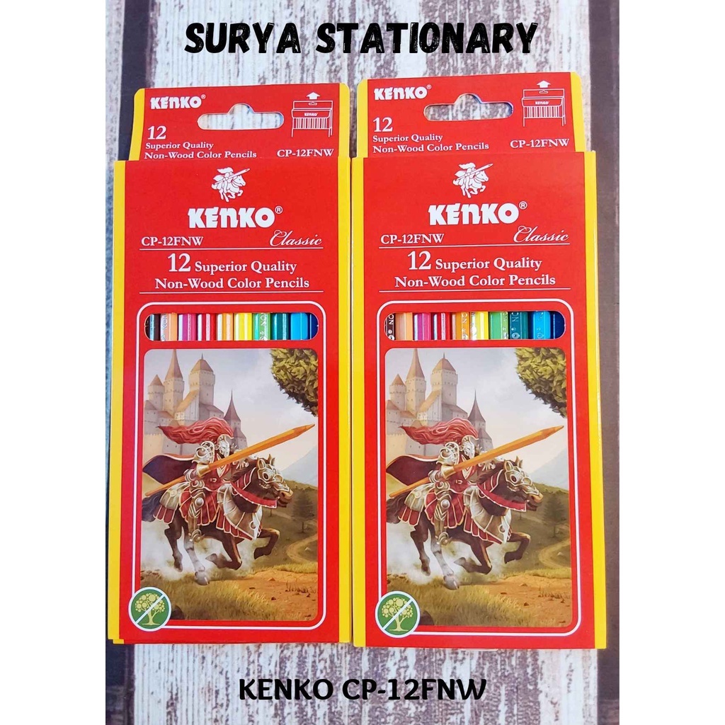 

(SET) PENSIL WARNA KENKO CP-12FNW / KENKO 12 WARNA CP-12FNW / PENSIL WARNA KENKO CP-12FNW