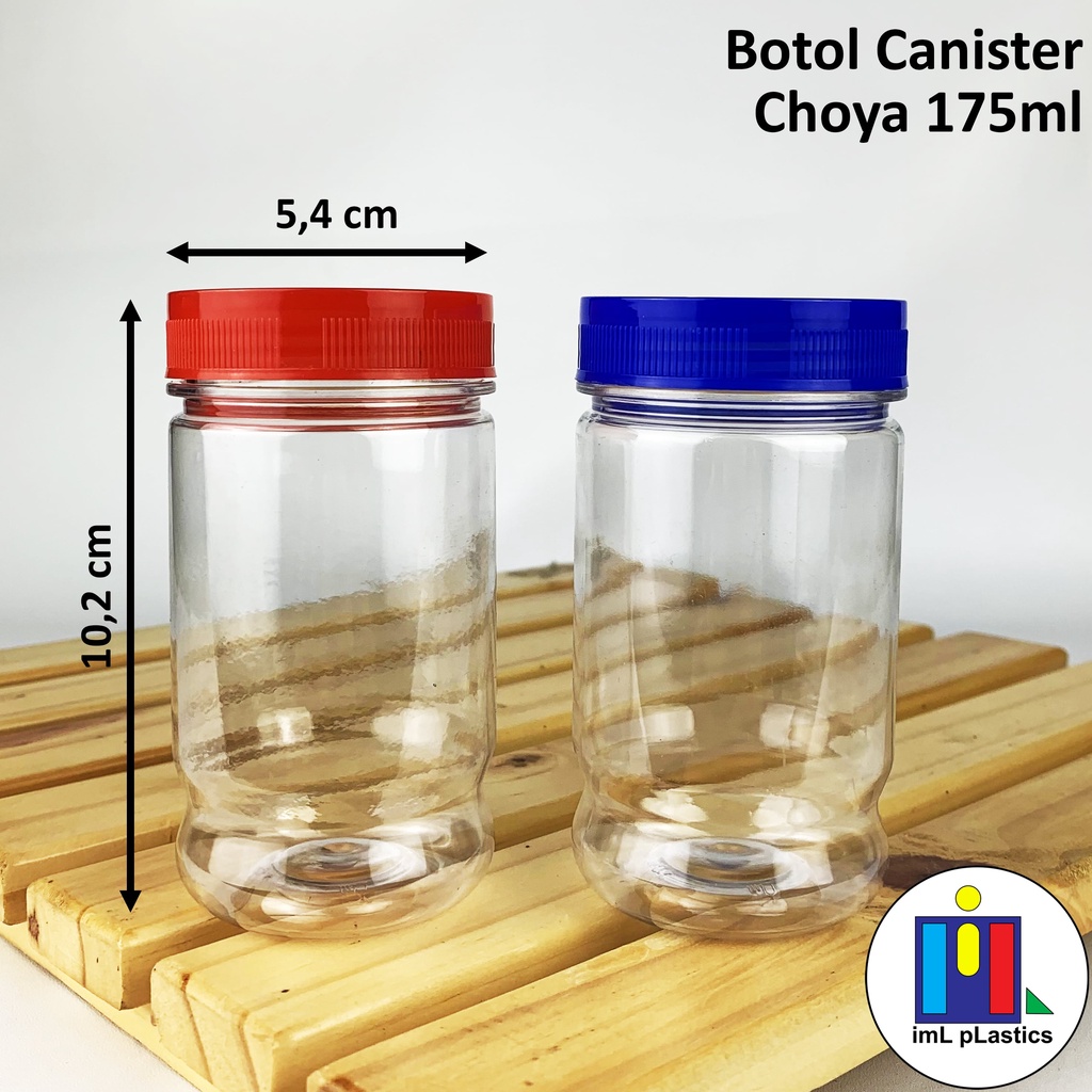 Toples Sambal PLASTIK / Toples Bumbu / Botol Sambal / Toples Plastik PET 175ml - 1 pcs