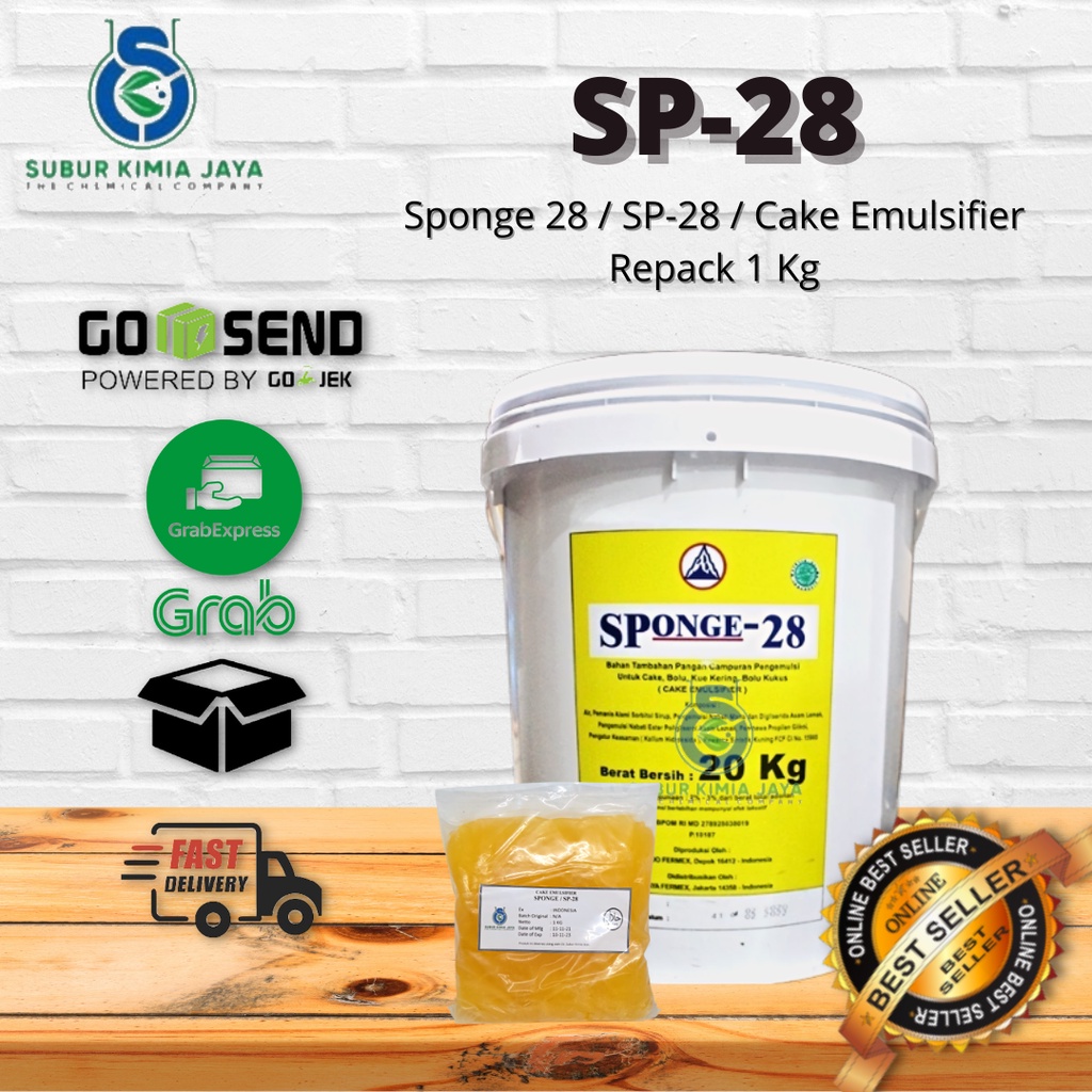 

SP / Cake Emulsifier / SPonge 28 / repack 1KG / SP28