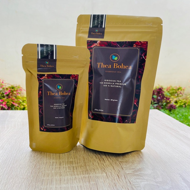 TEH BUNGA  ROSELLA  HIBISCUS TEA by Thea Bohea Shopee  