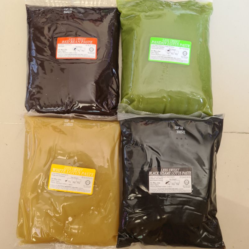 

YU AI Less Sweet / No Sugar Mooncake Filling 1kg dan 500 gr/ Best Seller Yu Ai Less Sweet