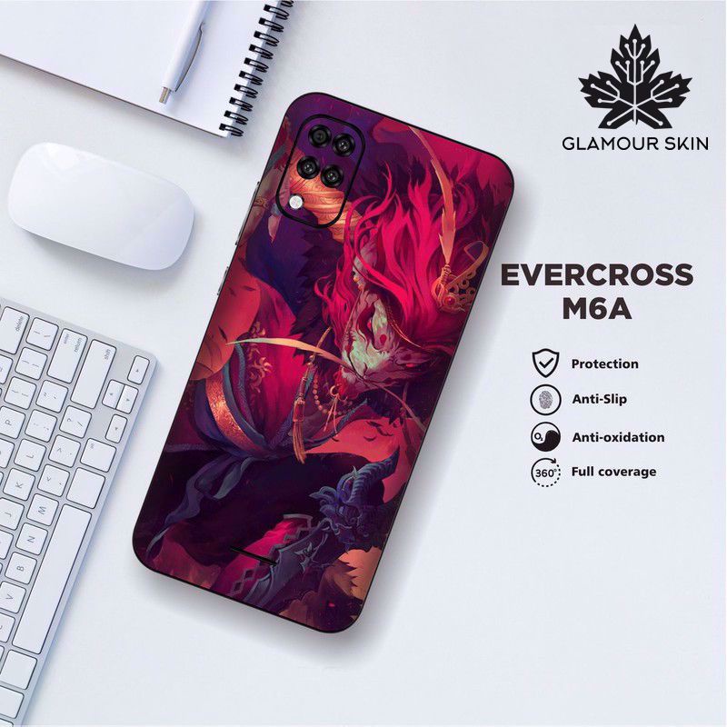 *(Dapat2PCS)* EVERCOSS M6A Garskin Case/Stiker Protector Motif ASSASIN