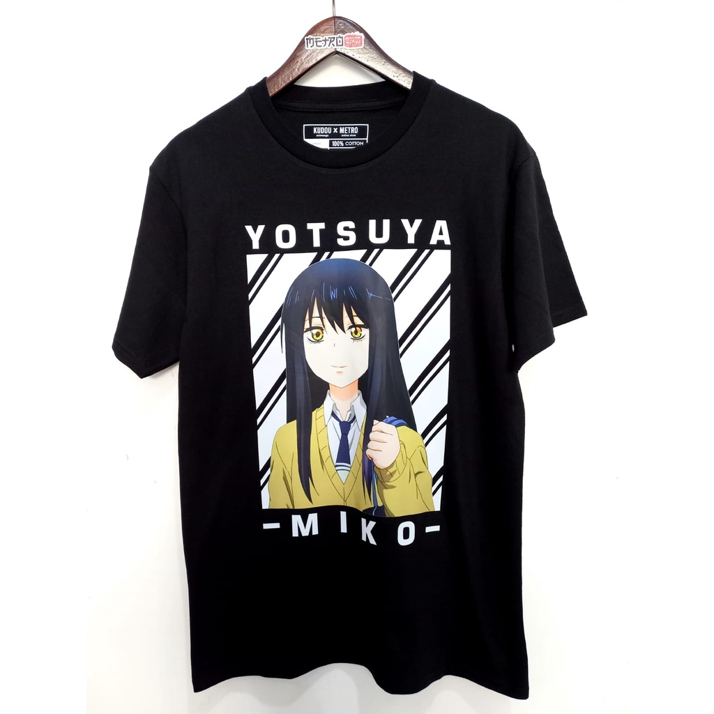 Tshirt Mieruko Chan Black Anime Manga Unisex
