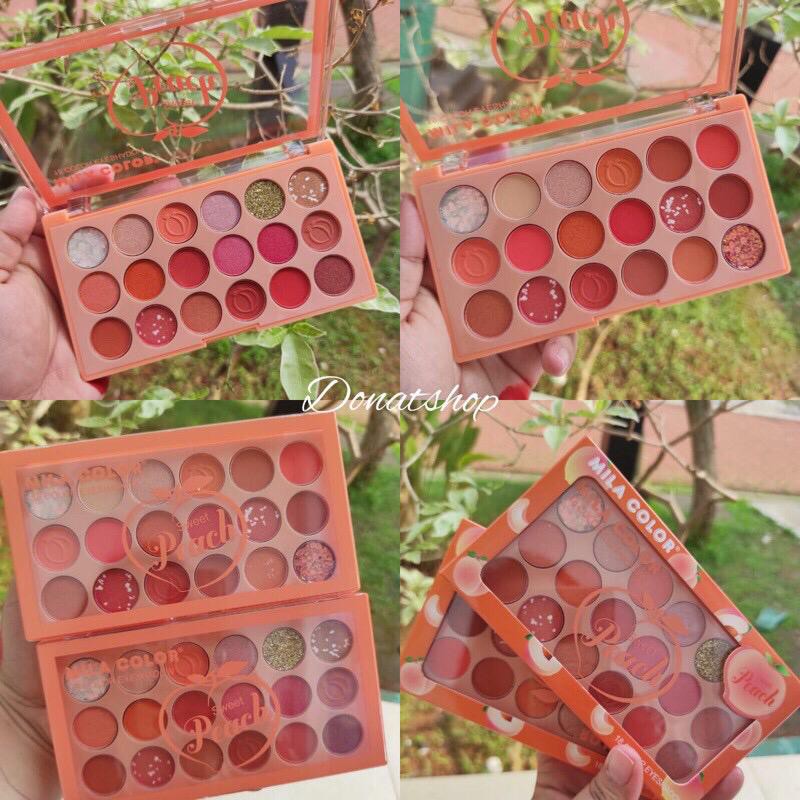 [COD] TERLARIS!!! MILA EYESHADOW SWEET PEACH 5024