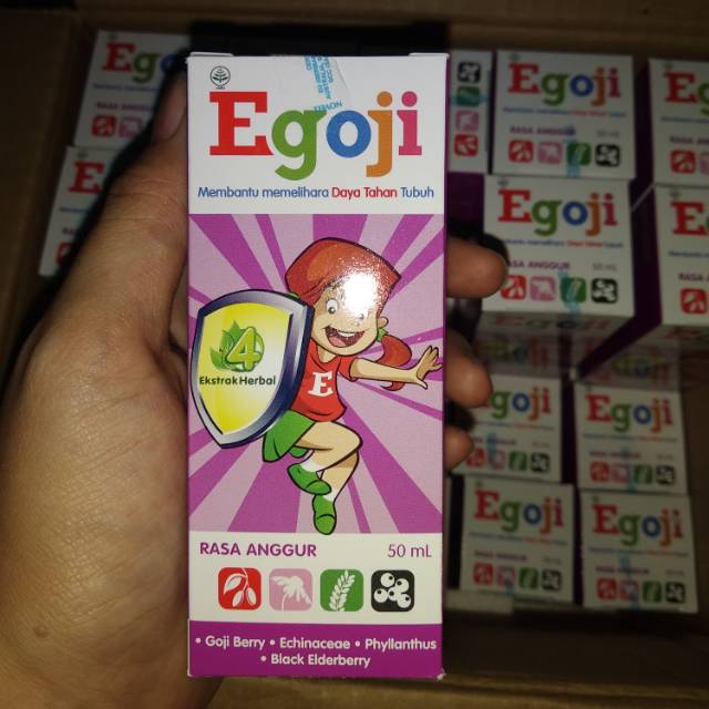 EGOJI SIRUP 50 ML VITAMIN DAYA TAHAN TUBUH
