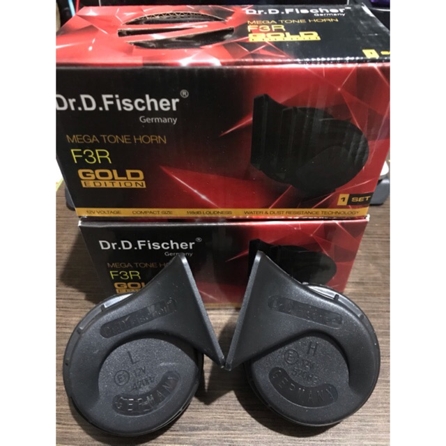 Klakson Keong Mobil Dr D Fischer F3R Gold Edition