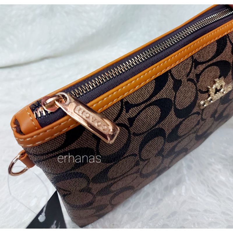 CLUTCH BRANDED MURAH COACH 1RUANG WNS